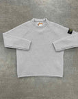 Stone Island Knit Crewneck "COMPASS" Cream Used Size L