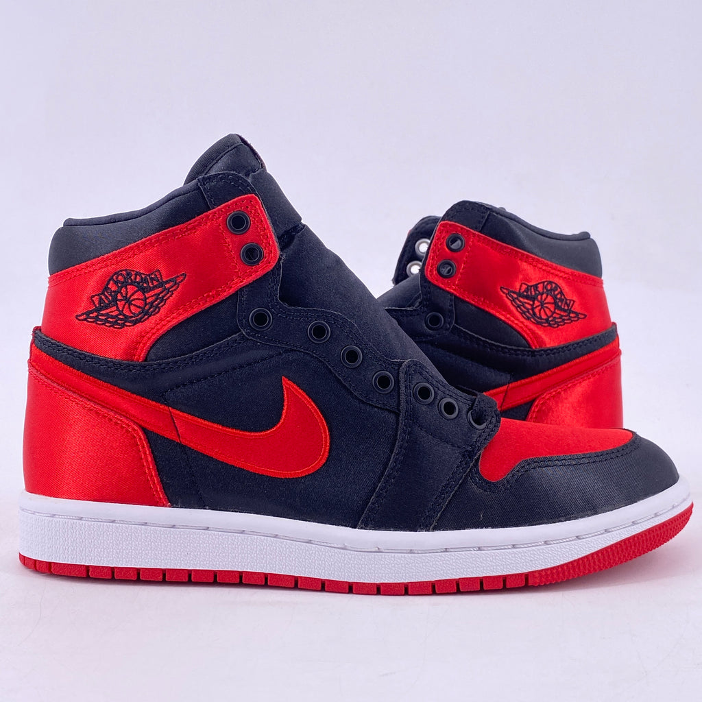 Air Jordan (W) 1 Retro High OG "Satin Bred" 2023 New Size 6.5W