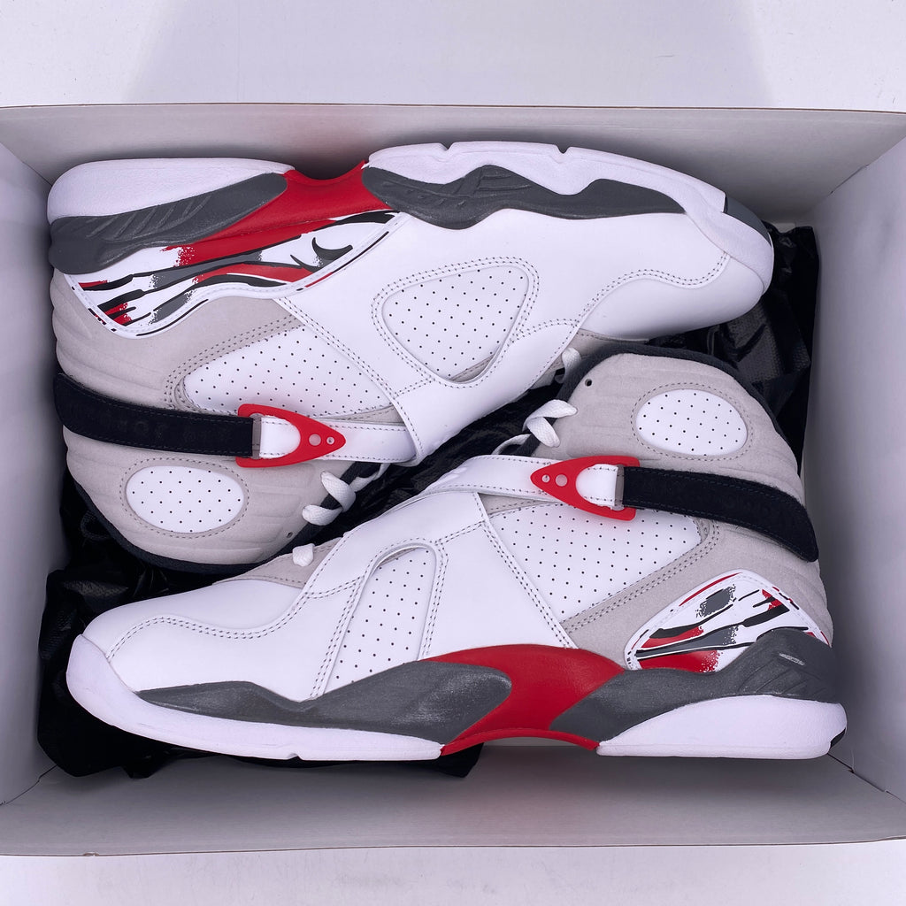 Air Jordan 8 Retro "White True Red" 2025 New Size 13