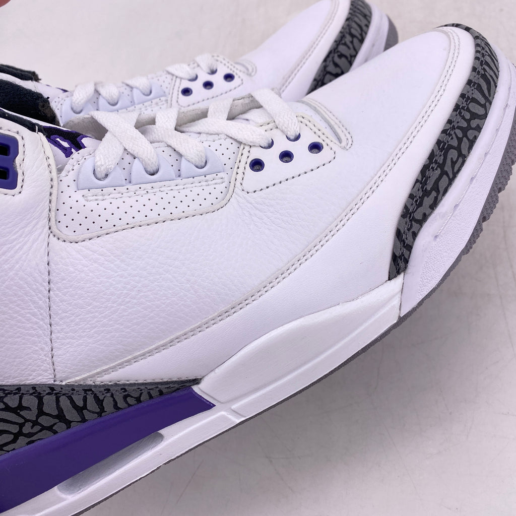 Air Jordan 3 Retro "Dark Iris" 2022 New Size 11
