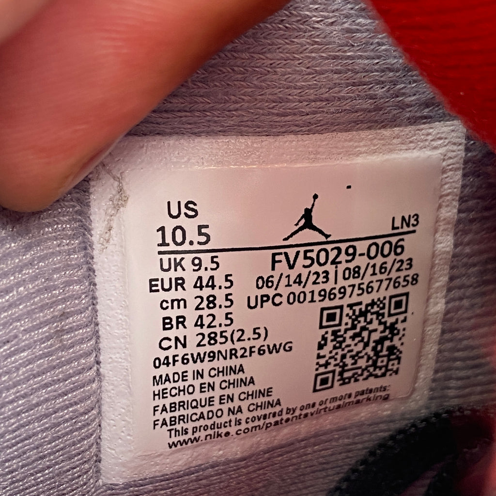 Air Jordan 4 Retro "Bred Reimagined" 2024 New Size 10.5