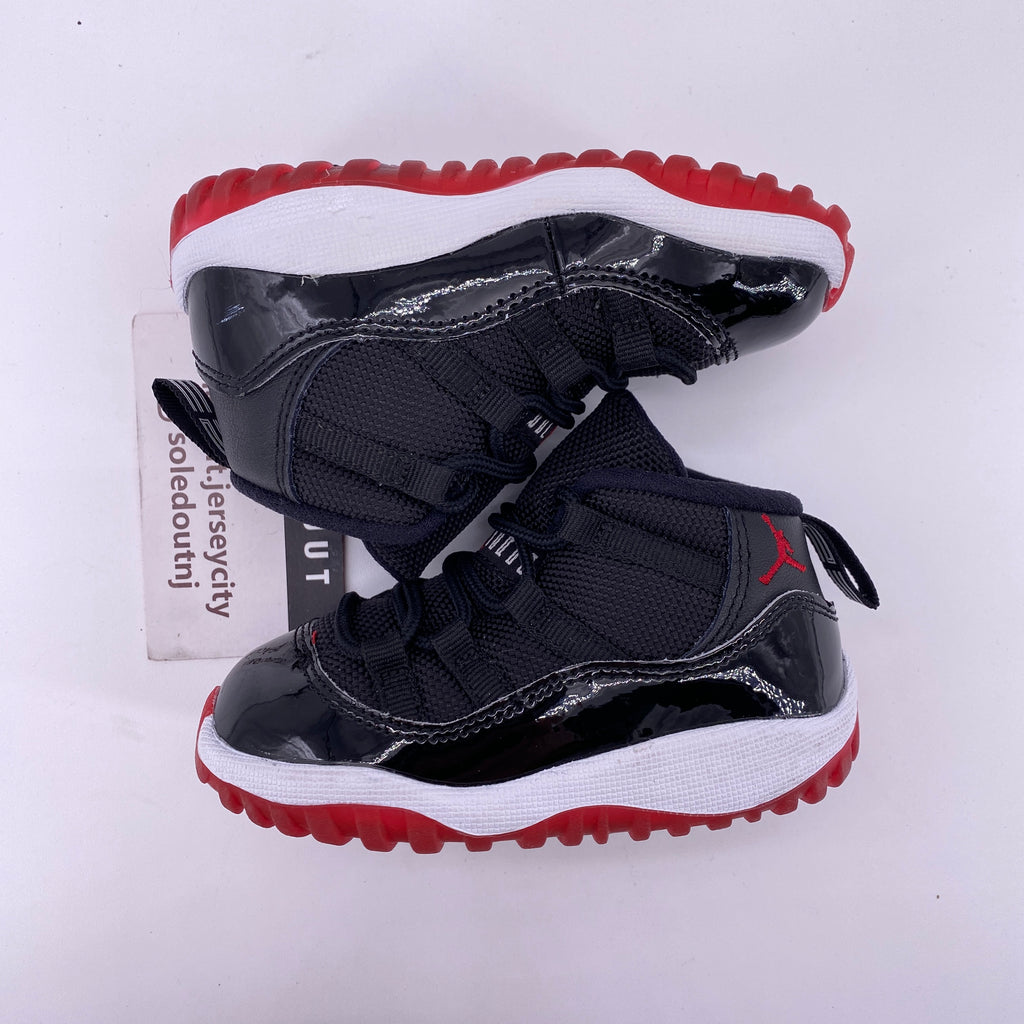 Air Jordan (TD) 11 Retro "Bred" 2019 Used Size 6C