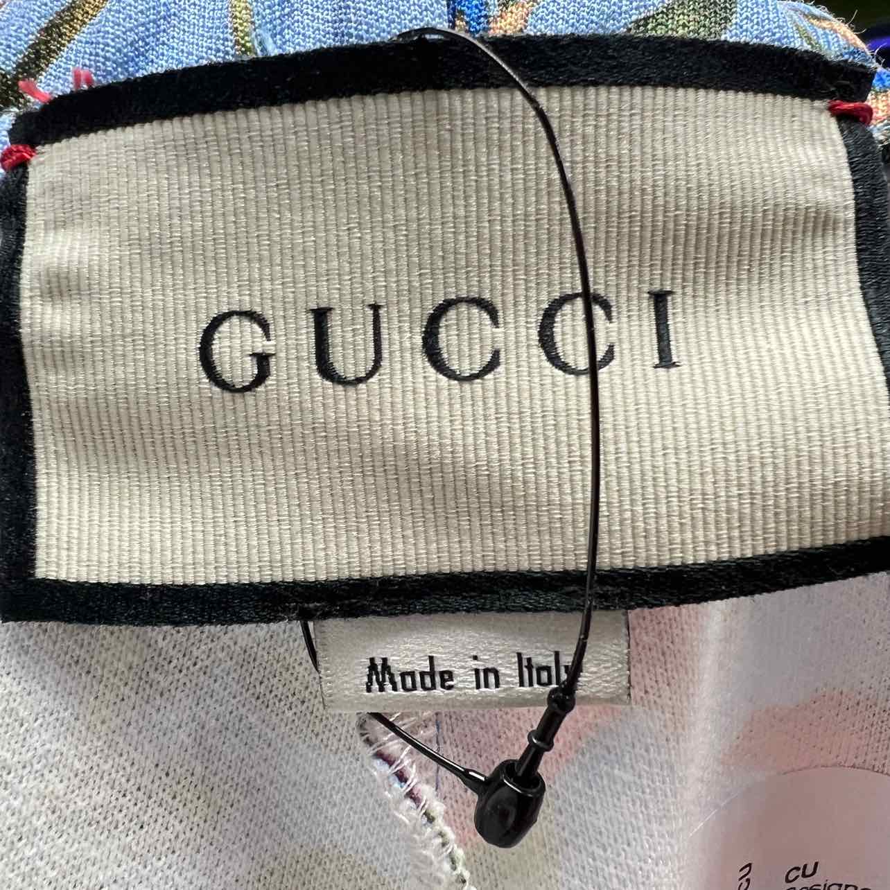 Gucci Sweatpants "FLORAL" Multicolor Used Size S