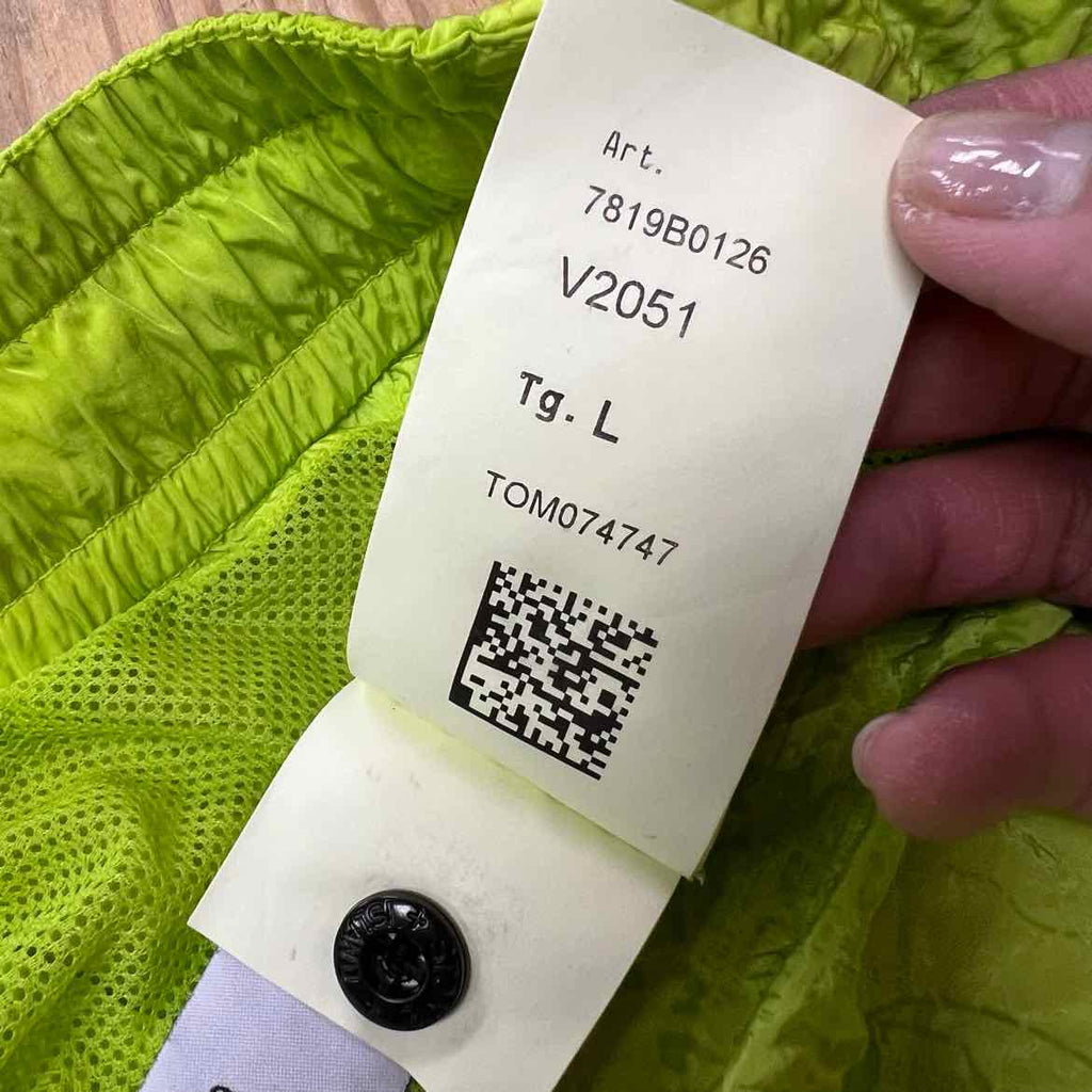 Stone Island Trunks "DE BAIN" Green Used Size L
