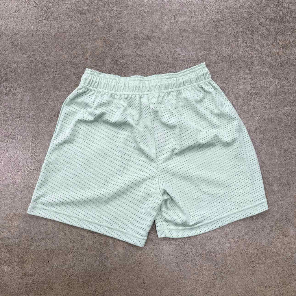 Eric Emanuel Mesh Shorts "BOLT" Green New Size S