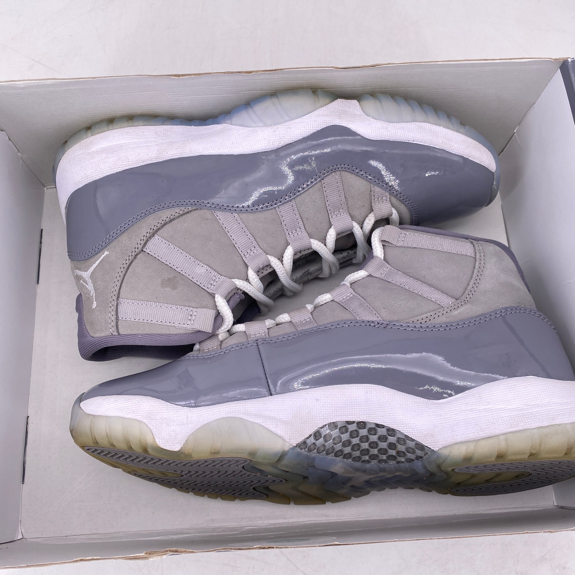 Air Jordan 11 Retro &quot;Cool Grey&quot; 2021 Used Size 9.5