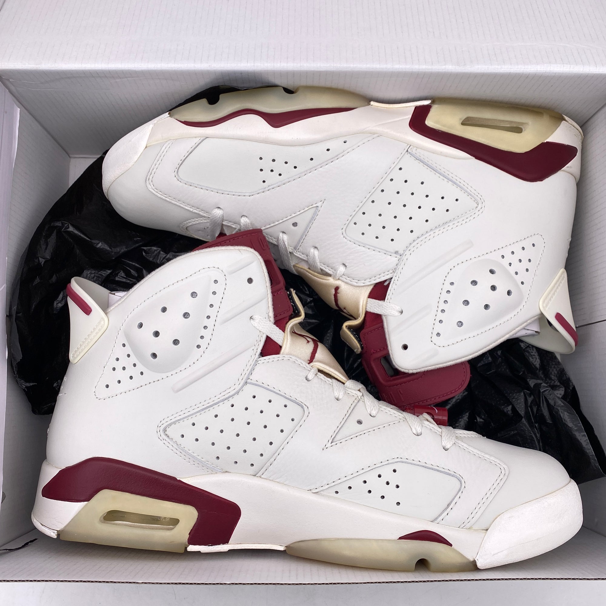 Air Jordan 6 Retro &quot;Maroon&quot; 2015 Used Size 12