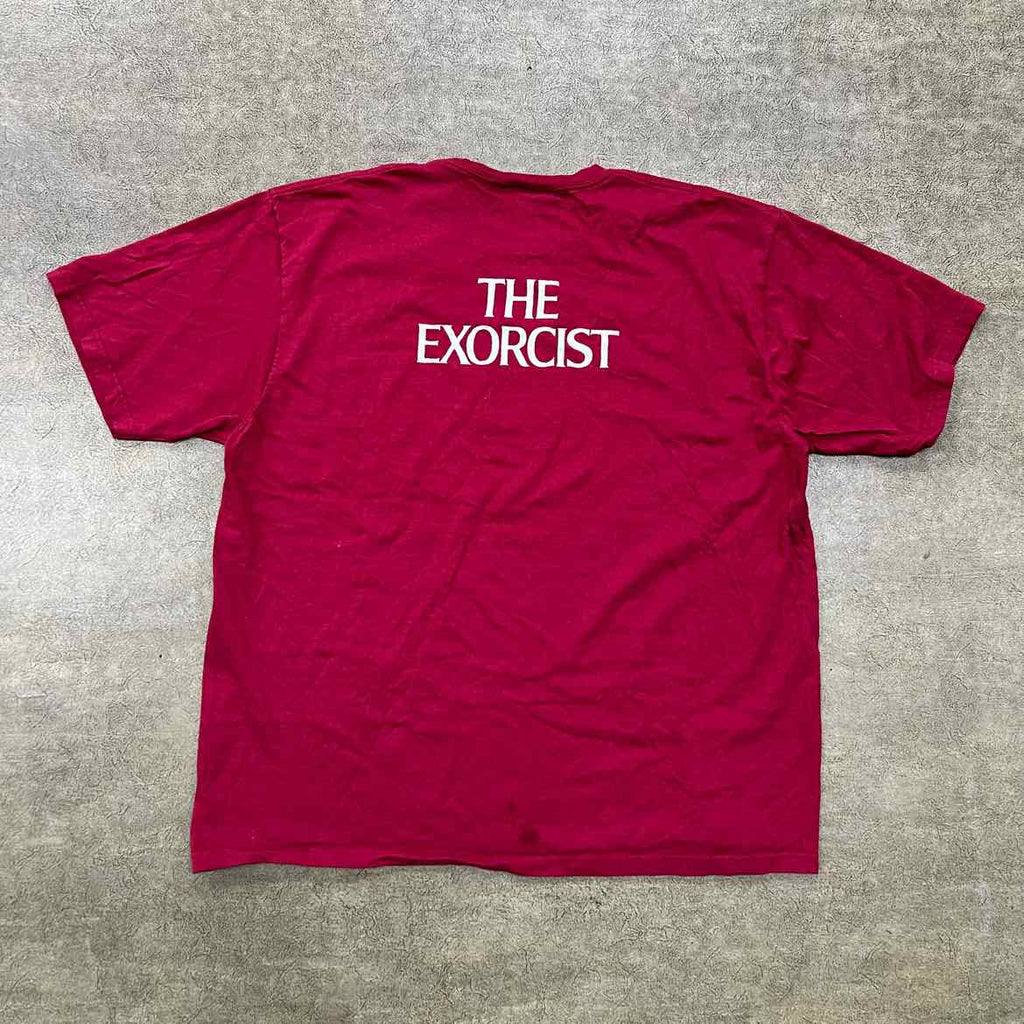Supreme T-Shirt "EXORCIST PUKE" Cardinal Used Size 2XL