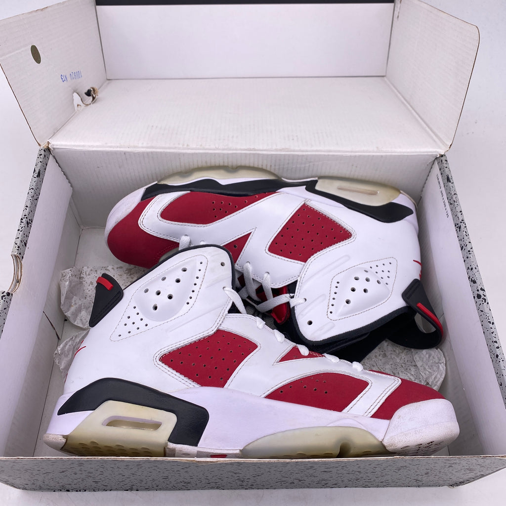 Air Jordan 6 Retro "Carmine" 2021 Used Size 9.5
