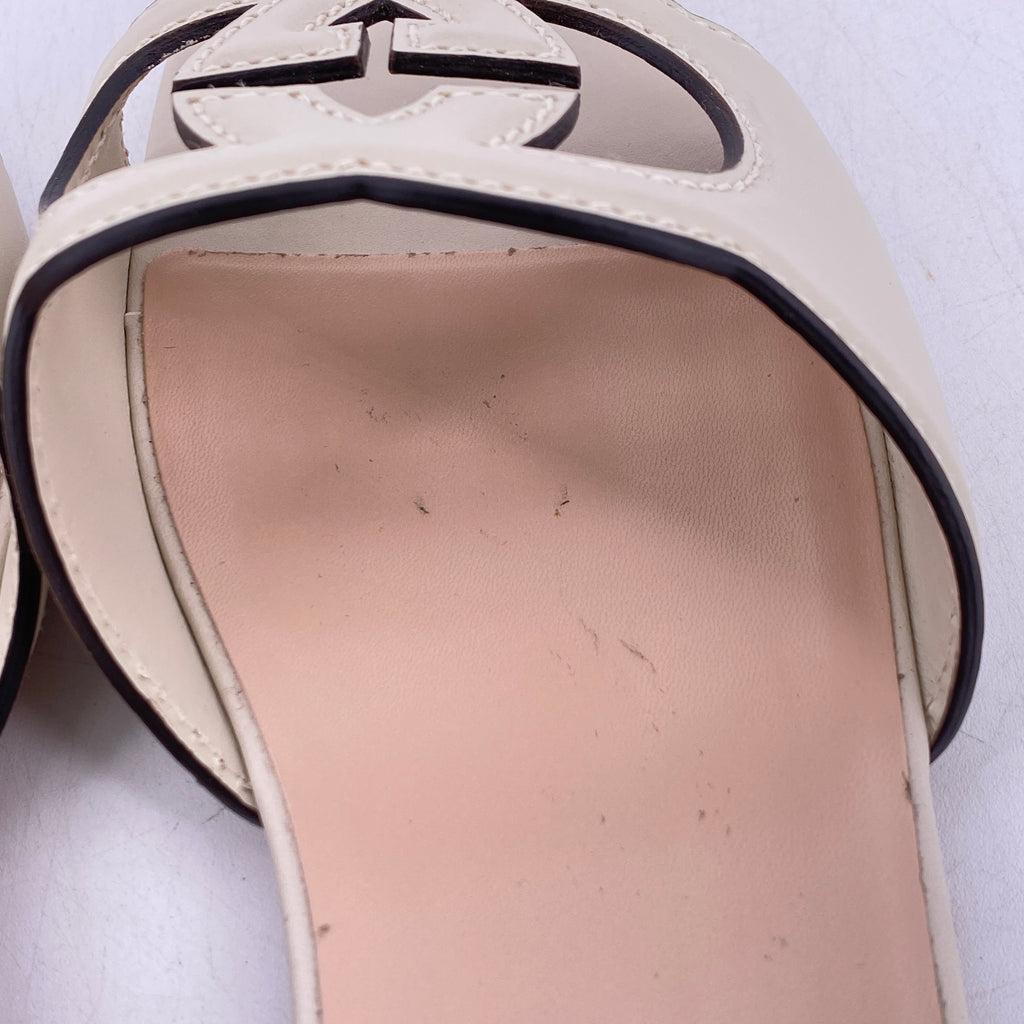 Gucci Sandals "Interlocking G"  New Size 41.5W