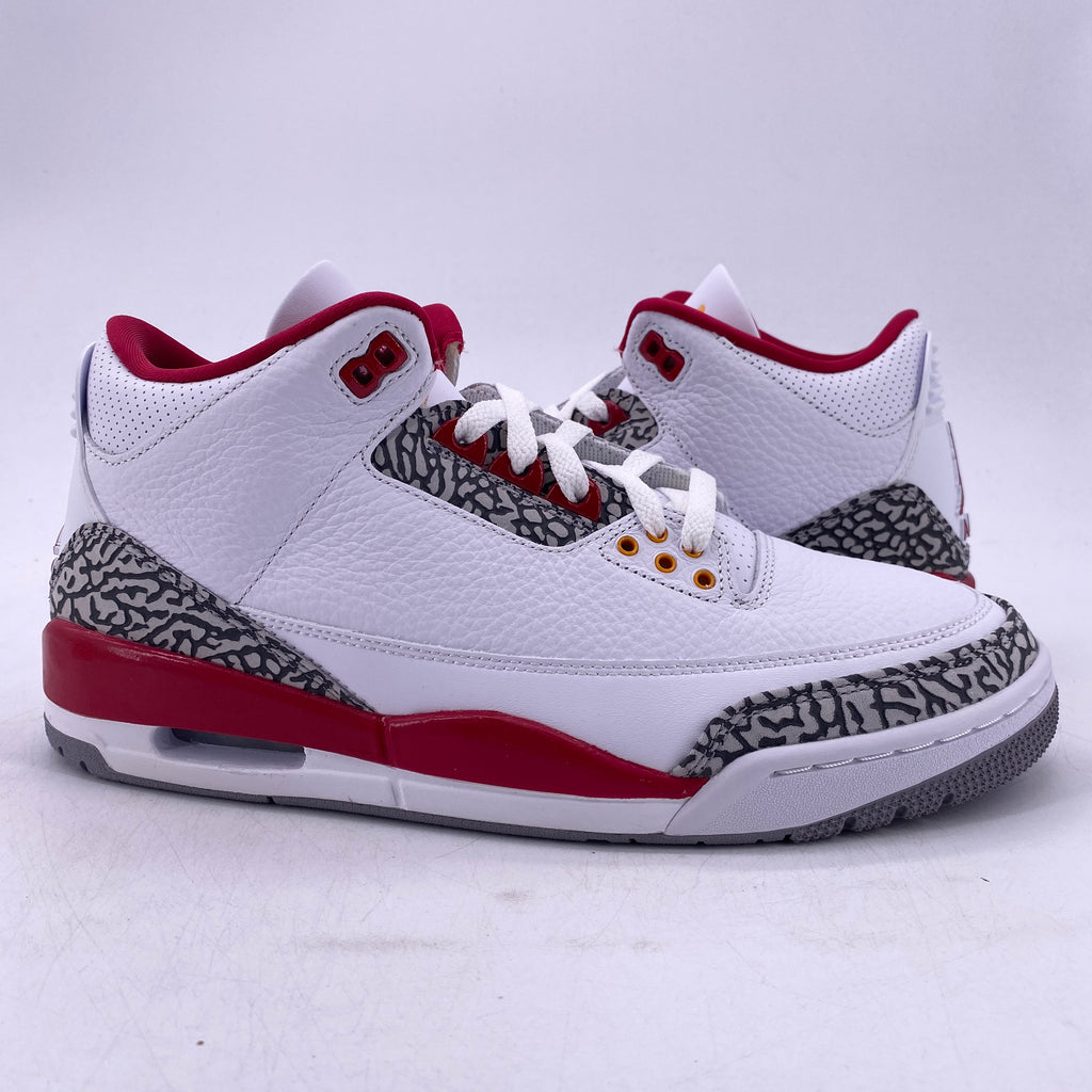 Air Jordan 3 Retro "Cardinal Red" 2022 New Size 10.5
