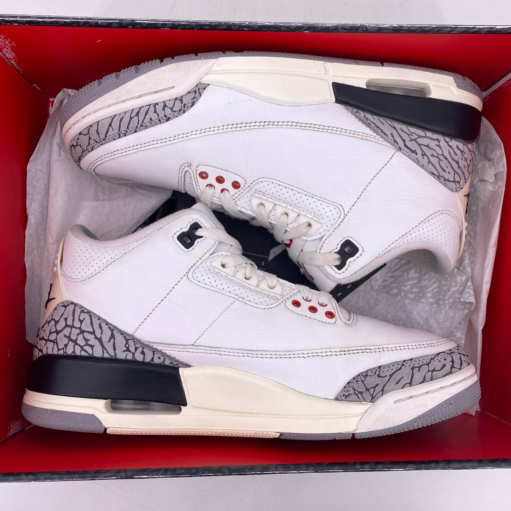 Air Jordan 3 Retro "White Cement Reimagined" 2023 Used Size 8