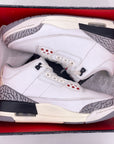 Air Jordan 3 Retro "White Cement Reimagined" 2023 Used Size 8