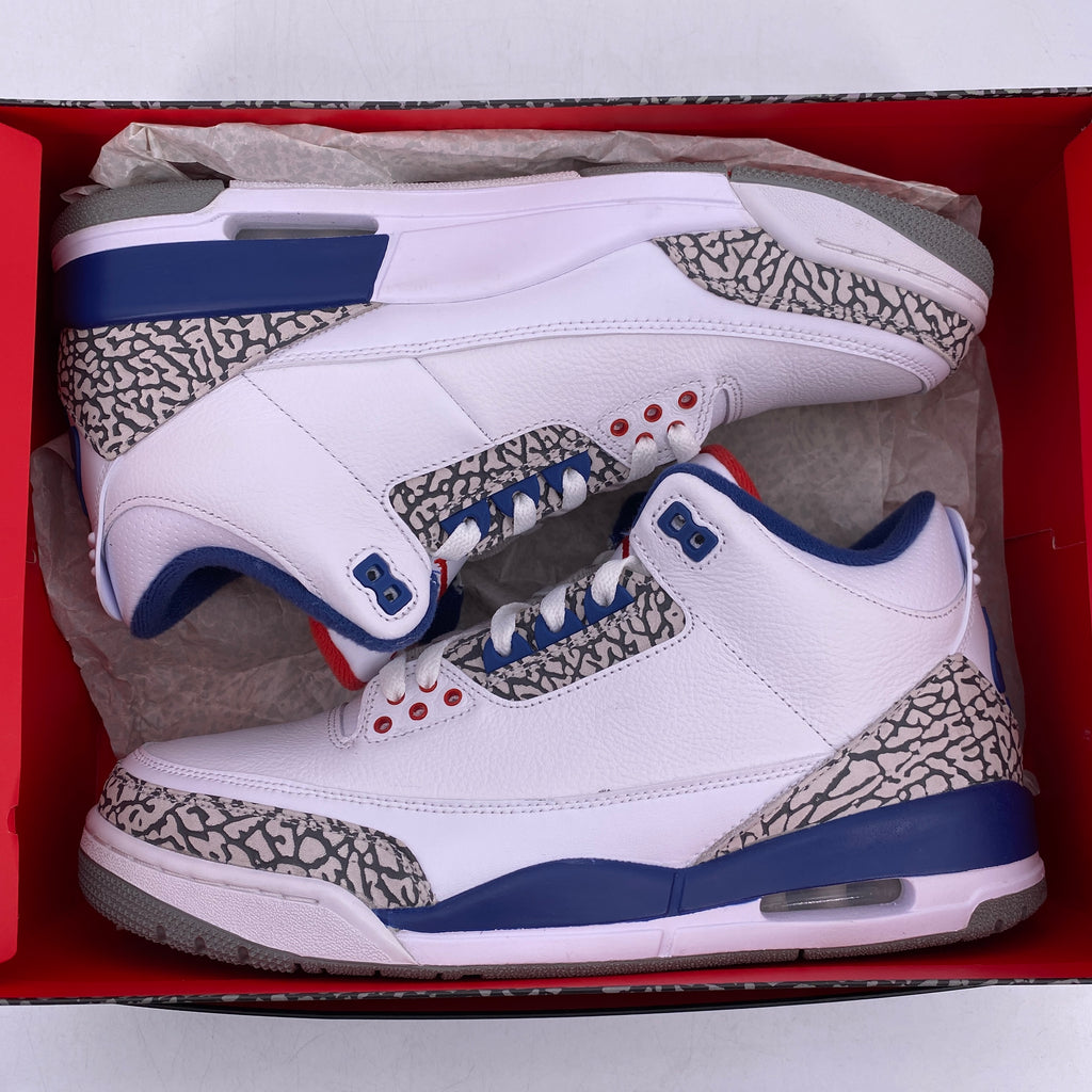 Air Jordan 3 Retro "True Blue" 2016 Used Size 11.5