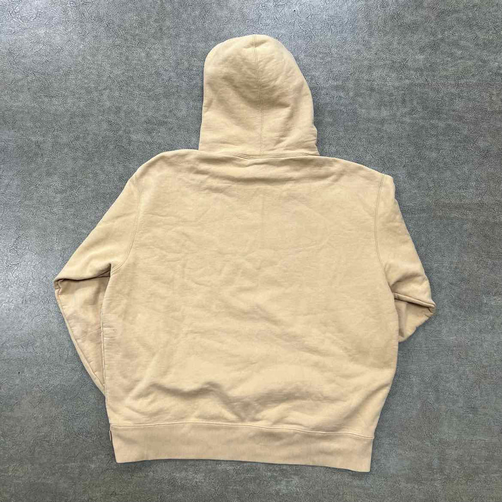Supreme Hoodie "RHINESTONE SHADOW" Beige Used Size L