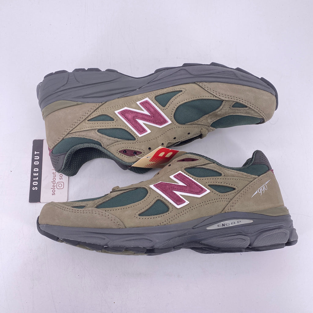 New Balance 990V3 "Teddy Santis Green Purple" 2022 New Size 10