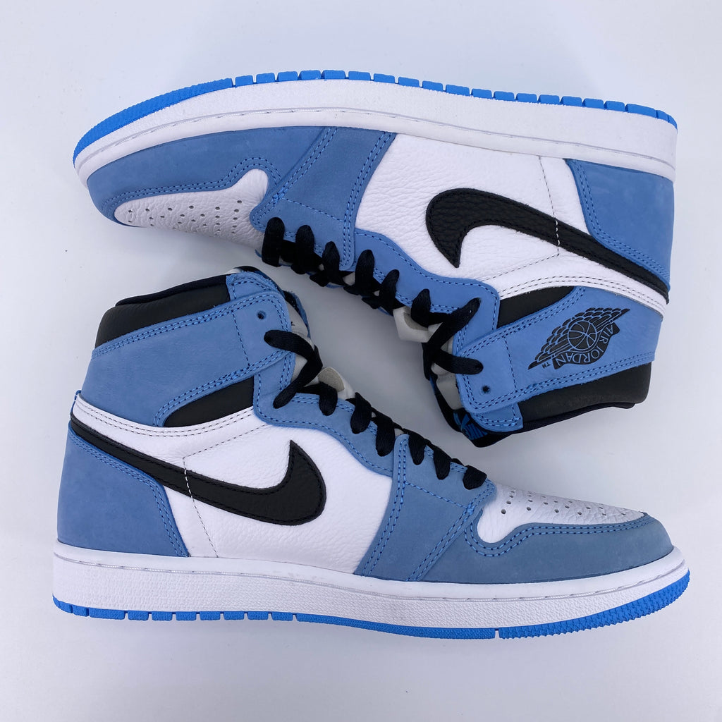 Air Jordan 1 Retro High OG "University Blue" 2021 New Size 9