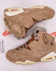 Air Jordan 6 Retro "British Khaki" 2021 New Size 4.5