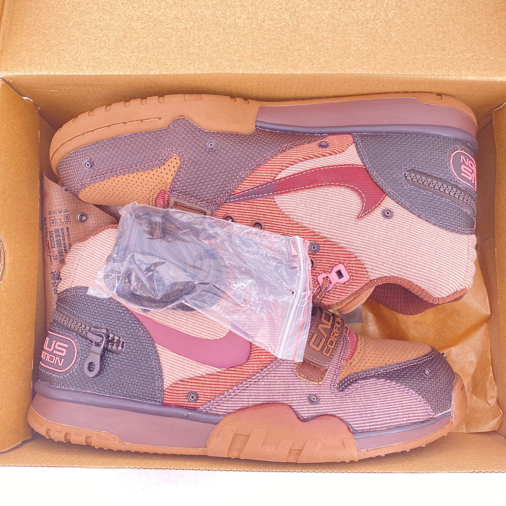 Nike Air Trainer 1 / CJ "Travis Scott Wheat" 2022 New Size 9.5