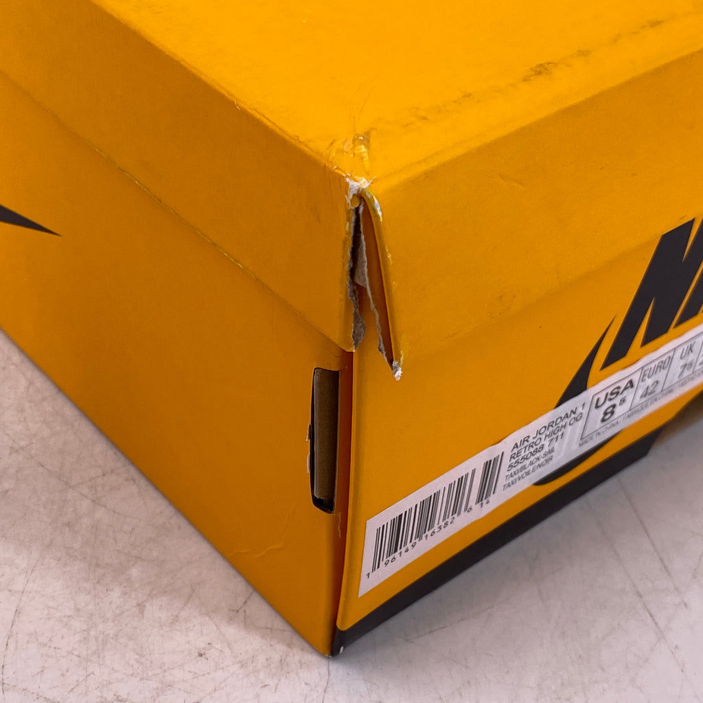 Air Jordan 1 Retro High OG "Taxi" 2022 New Size 8.5