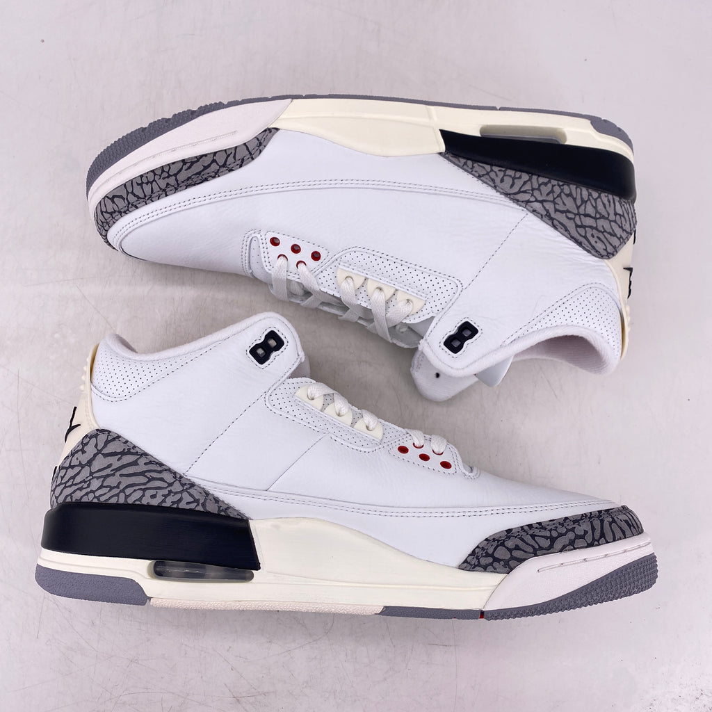 Air Jordan 3 Retro "White Cement" 2023 New Size 12.5