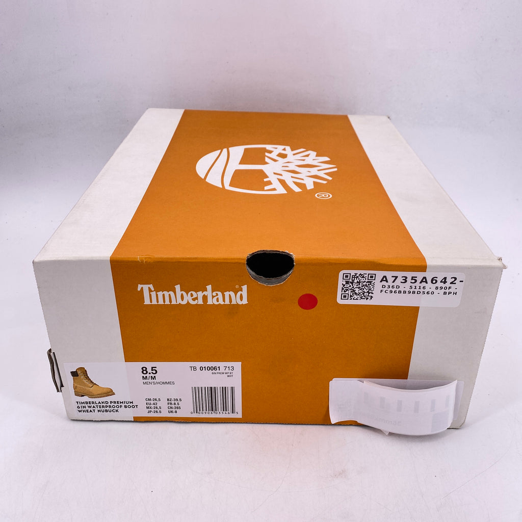 Timberland 6 Inch Boot "Wheat"  New Size 8.5