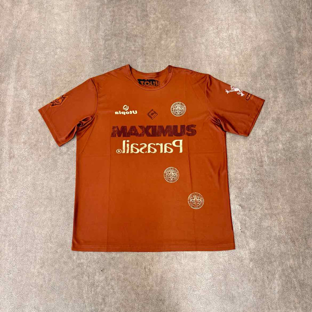 Travis Scott T-Shirt "CIRCUS MAXIMUS TOUR" Brown Used Size XL