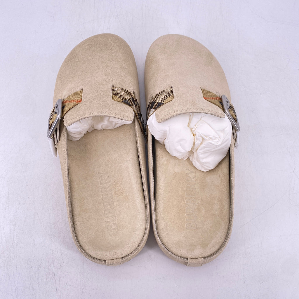 Burberry Urchin Mule "Bake Beige"  New Size 41