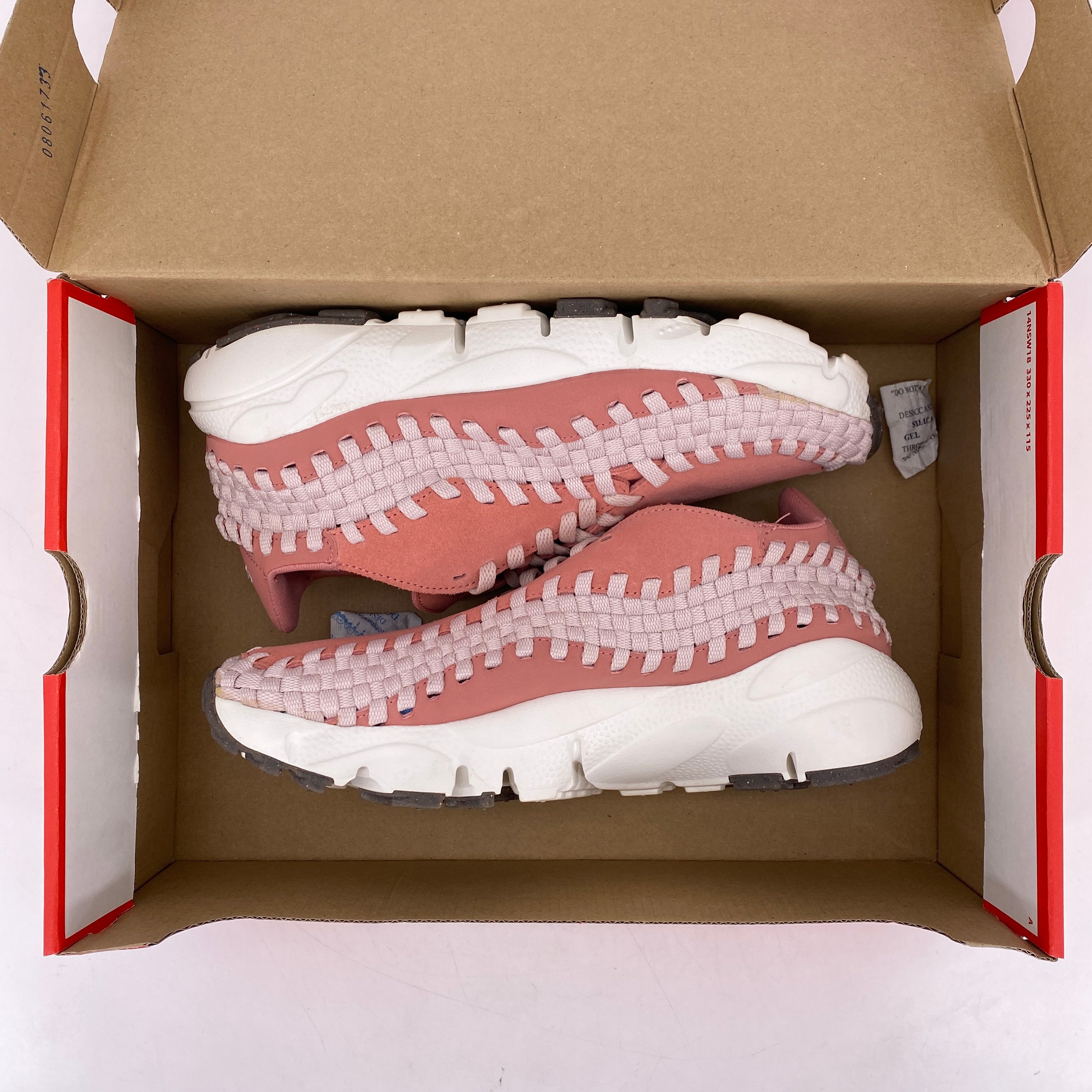 Nike (W) Air Footscape Woven &quot;Rust Pink&quot; 2018 Used Size 8.5W