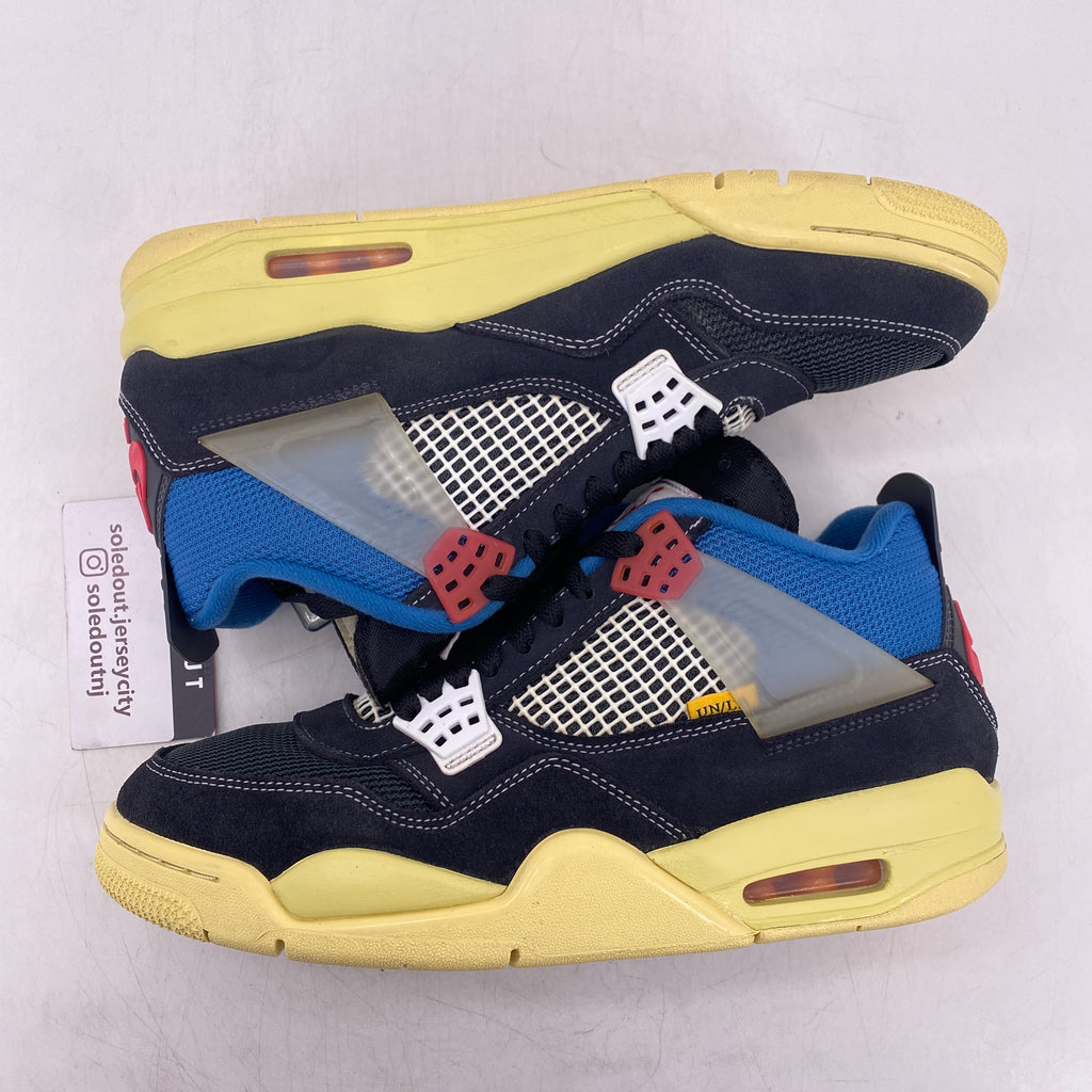 Air Jordan 4 Retro "Union Off Noir" 2020 Used Size 8.5