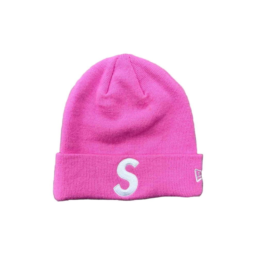 Supreme Beanie "S LOGO" 2023 Used Pink Size OS