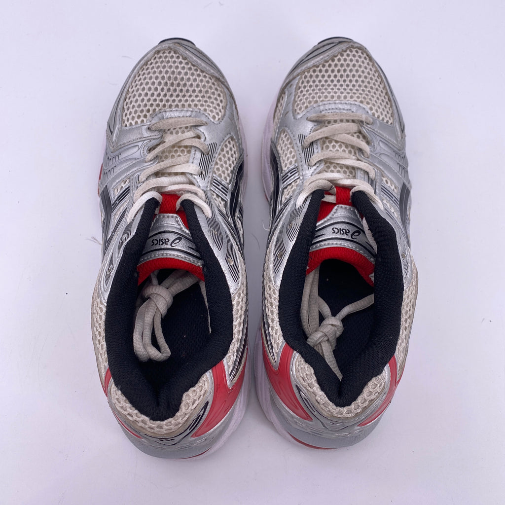 Asics Gel-Kayano 14 "White Red" 2020 Used Size 6