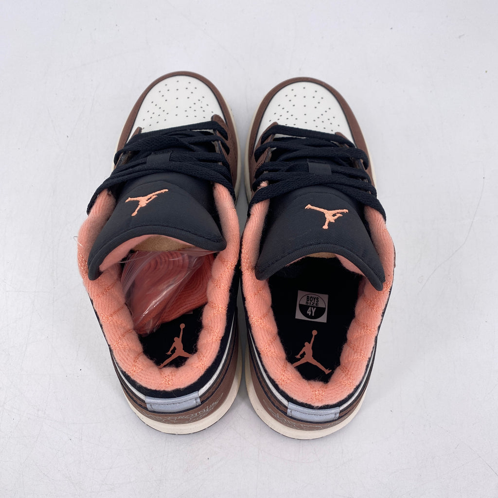 Air Jordan (GS) 1 Low "Mocha" 2021 New Size 4Y