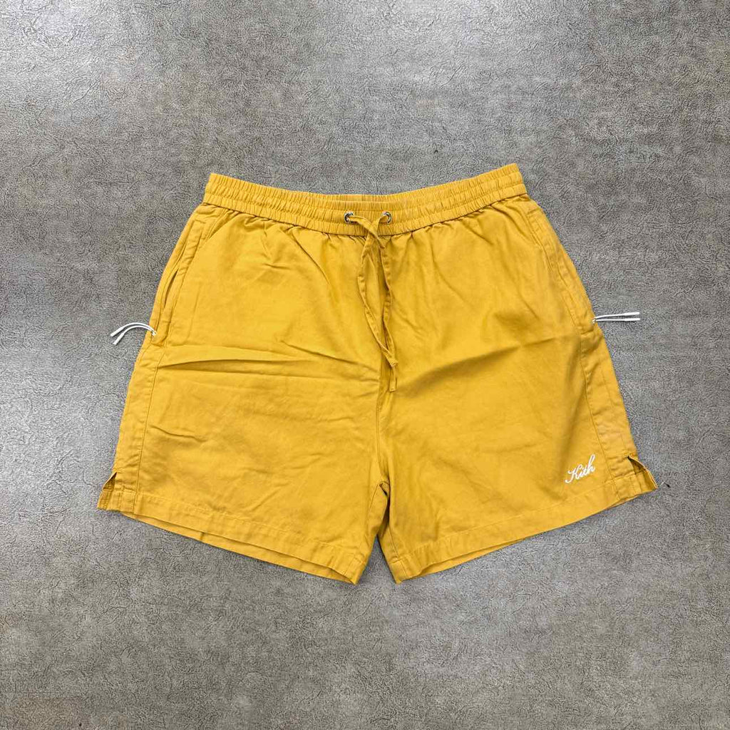 Kith Shorts "THOMPSON ACTIVE" Yellow Used Size M
