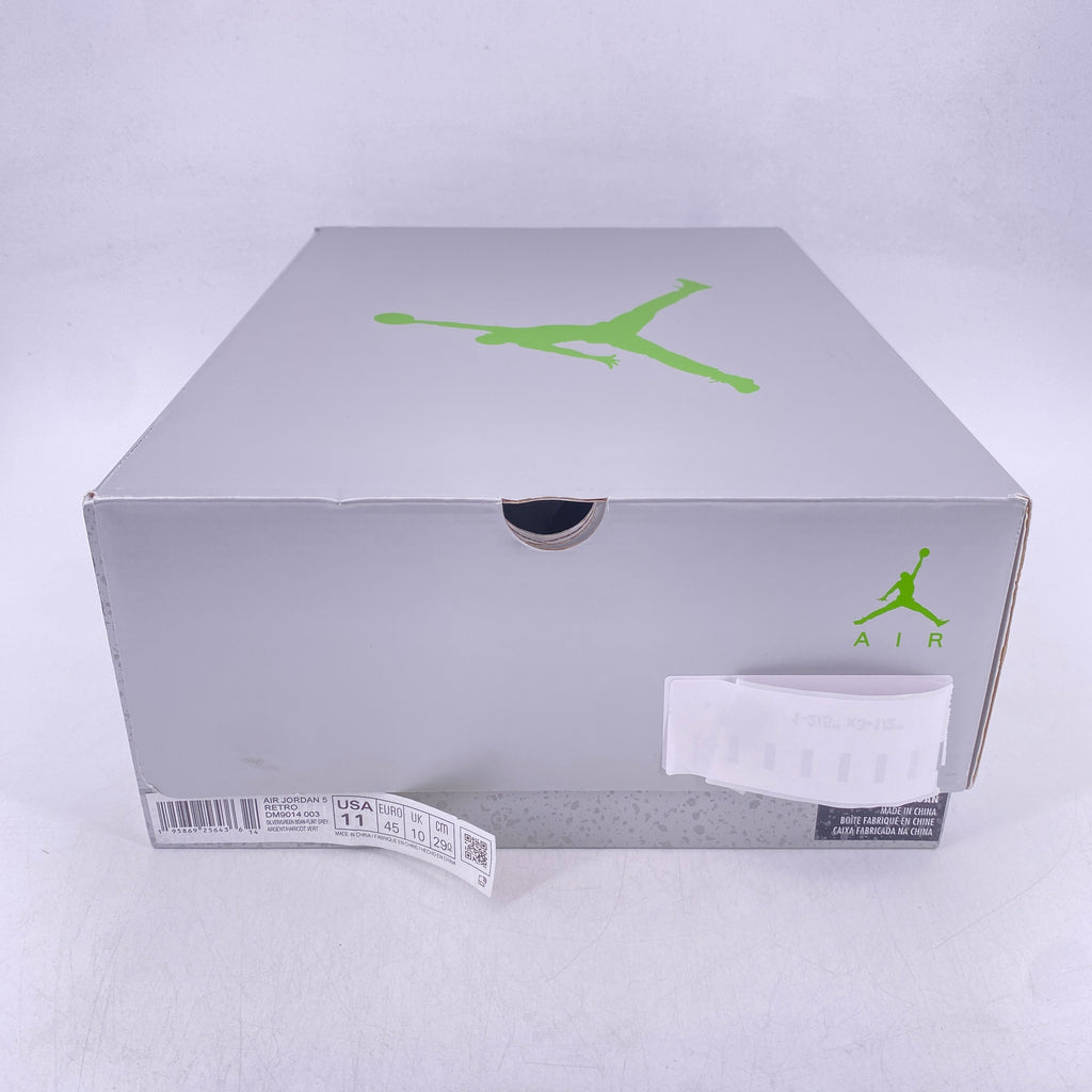 Air Jordan 5 Retro "Green Bean" 2022 New Size 11