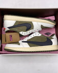 Air Jordan 1 Low OG SP "Travis Scott Medium Olive" 2024 New Size 9.5