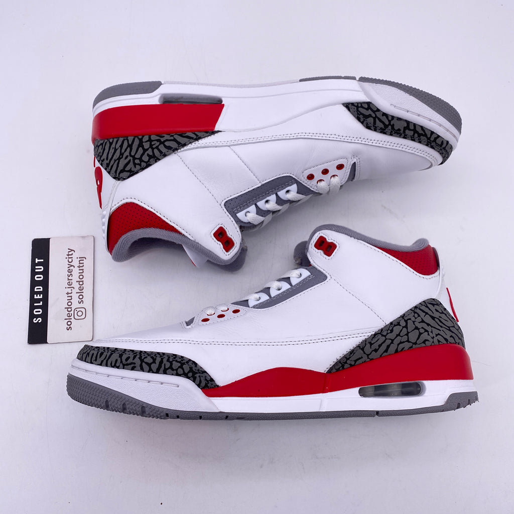 Air Jordan 3 Retro "Fire Red" 2022 Used Size 9