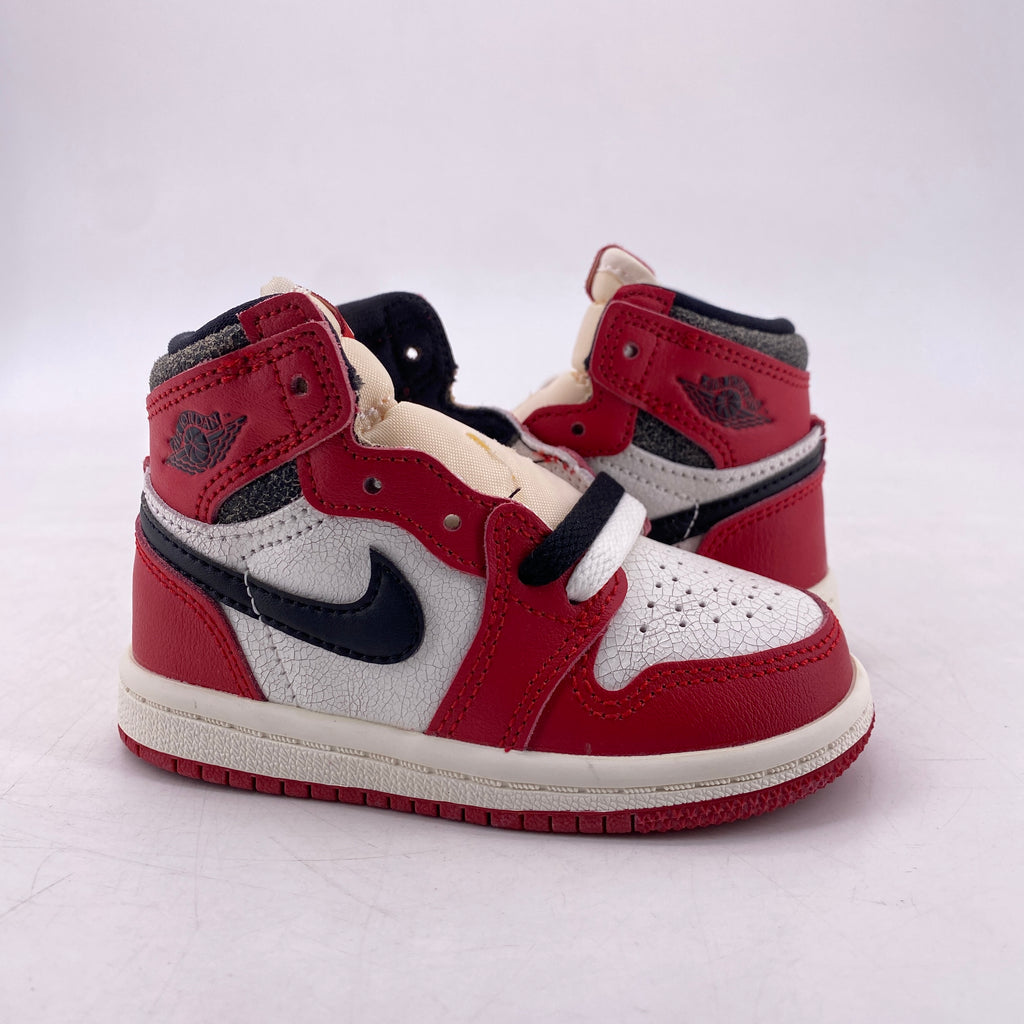 Air Jordan (TD) 1 Retro High OG "Lost And Found" 2022 New Size 6C