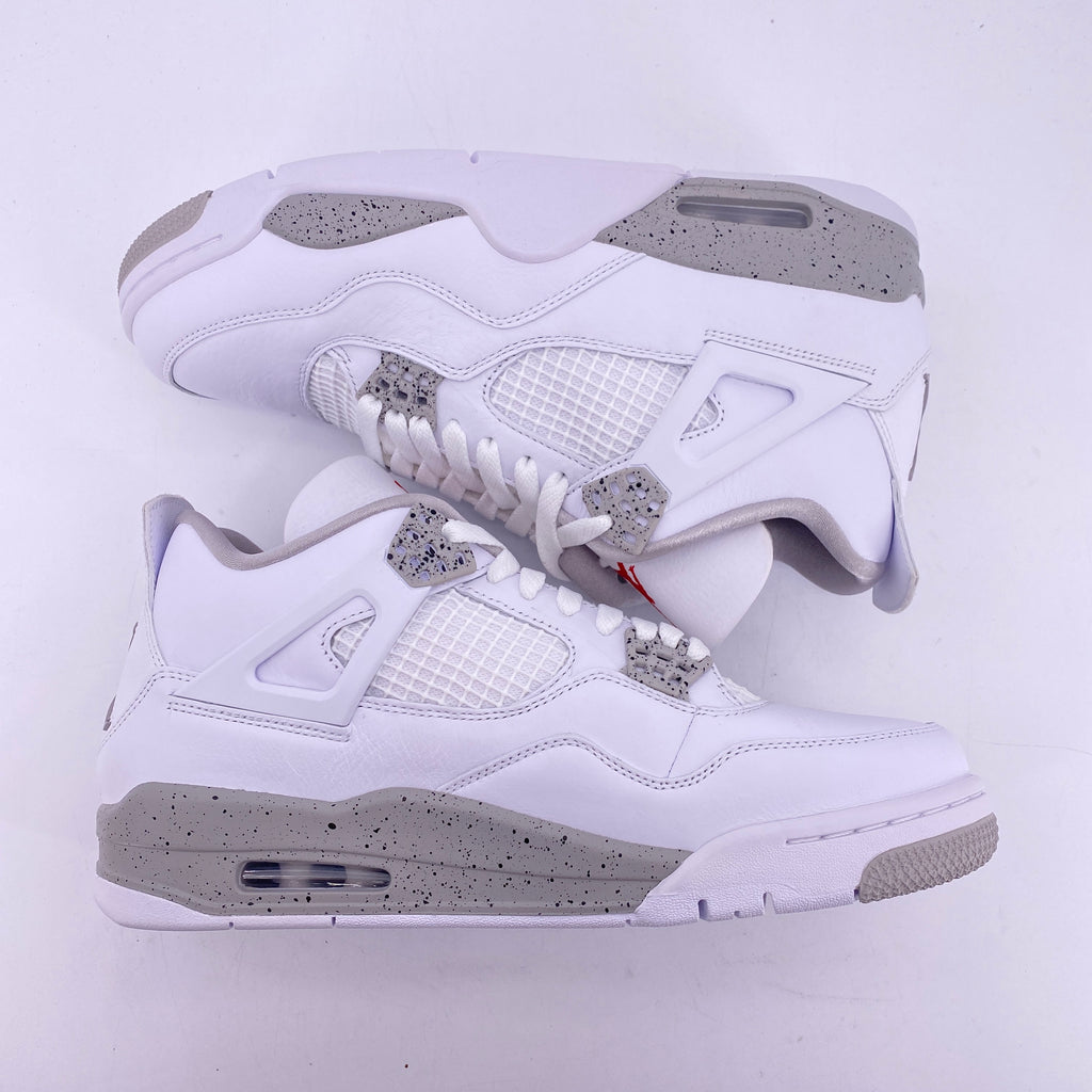 Air Jordan 4 Retro "White Oreo" 2020 New Size 9
