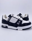 Louis Vuitton Trainer "Black White"  New Size 37.5