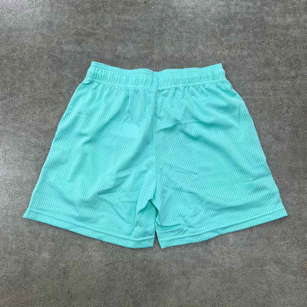 Eric Emanuel Mesh Shorts "TIFFANY" Blue New Size S