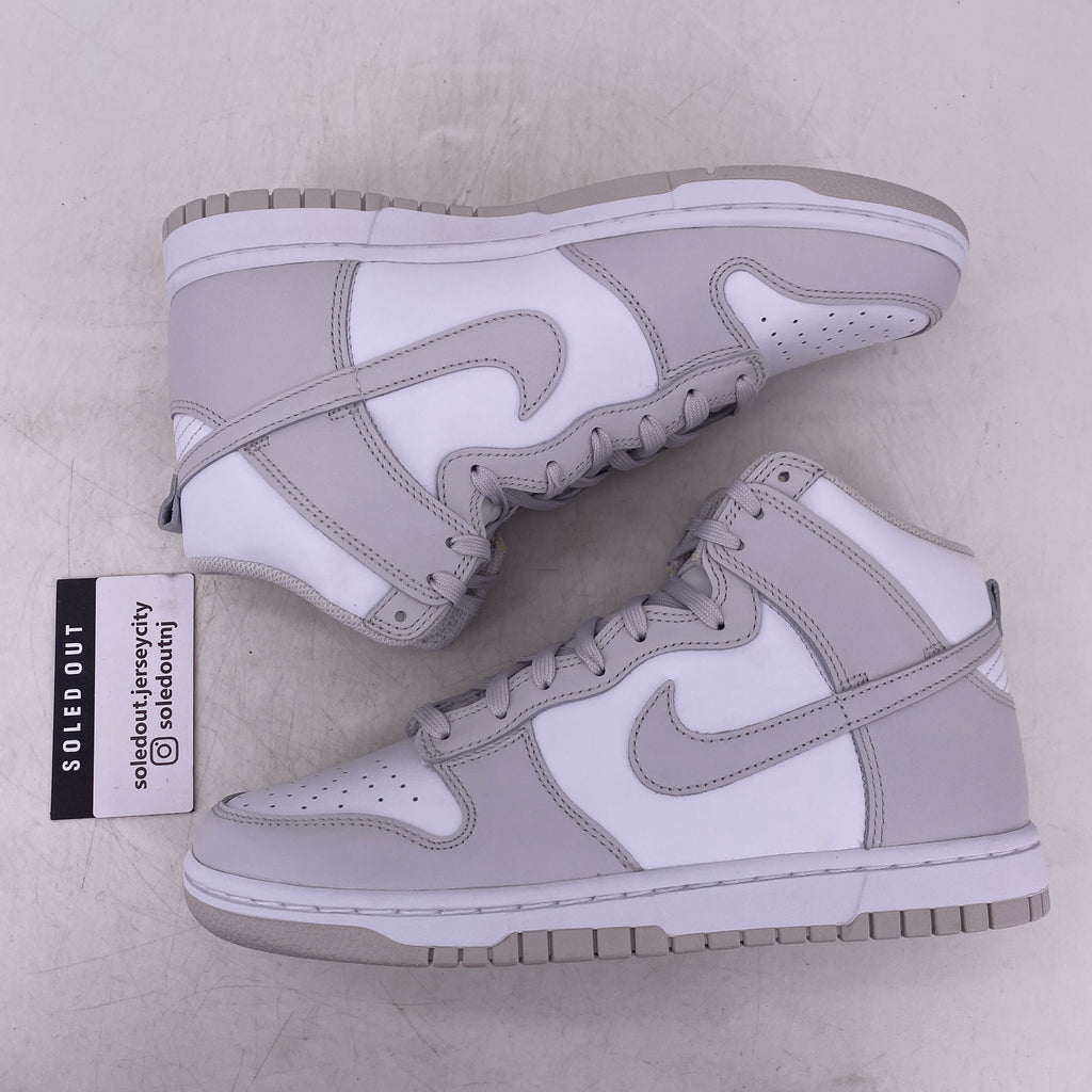 Nike Dunk High Retro "Vast Grey" 2021 New Size 8.5