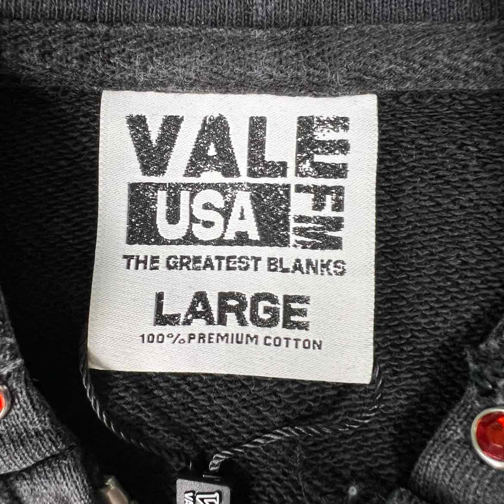 Vale Zip Up "CLASSICO" Black New Size L