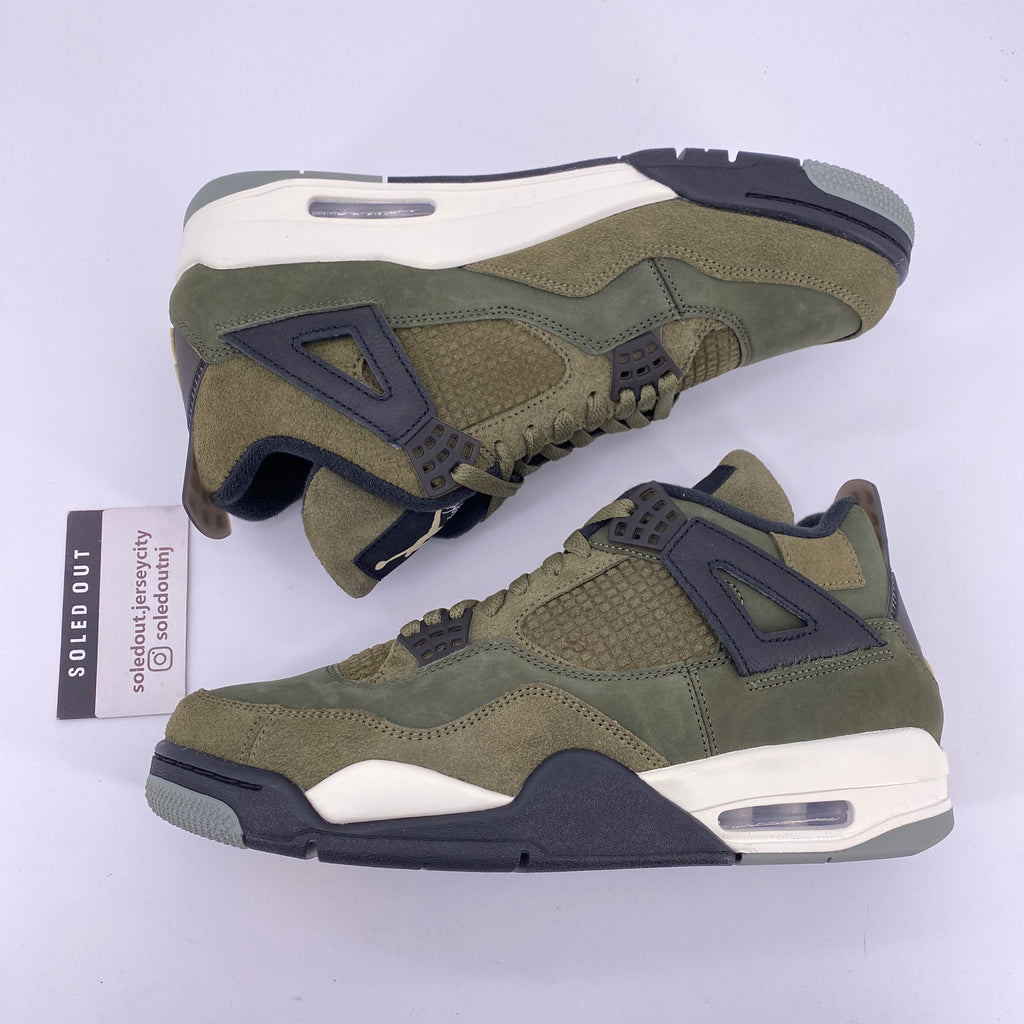 Air Jordan 4 Retro "Medium Olive" 2023 New Size 10