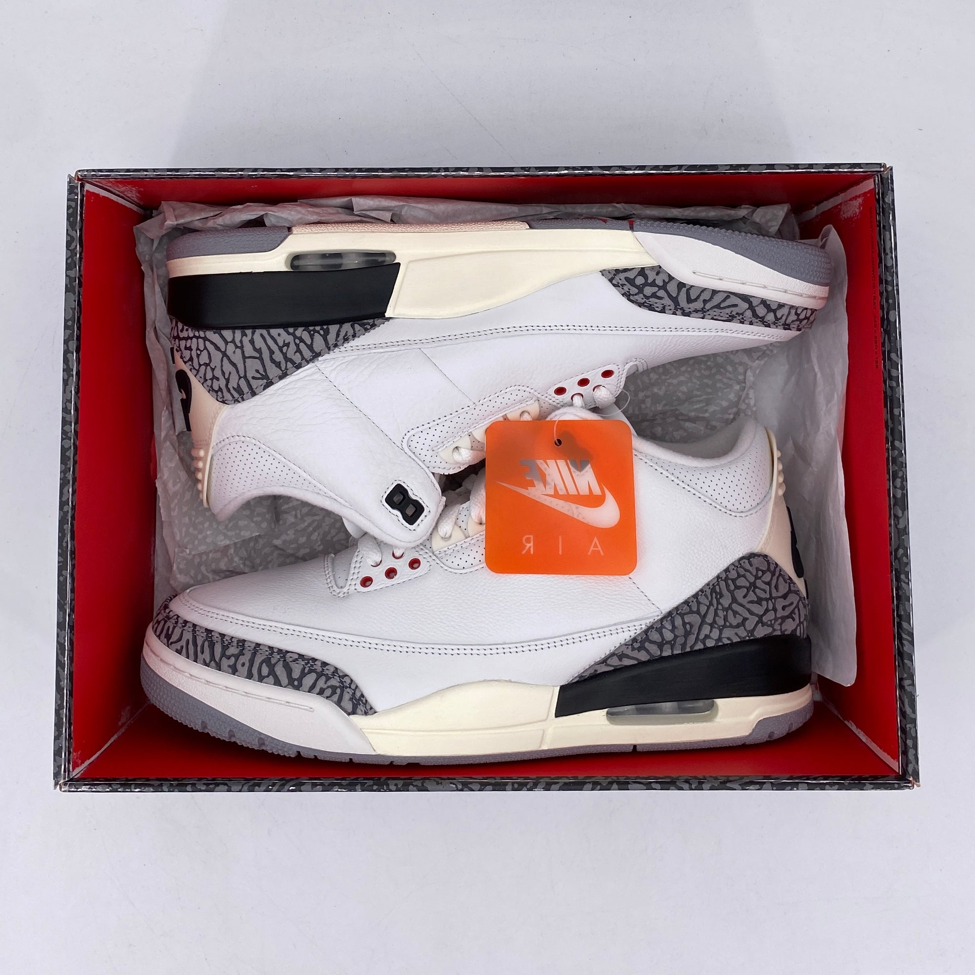 Air Jordan 3 Retro &quot;White Cement Reimagined&quot; 2023 New Size 12