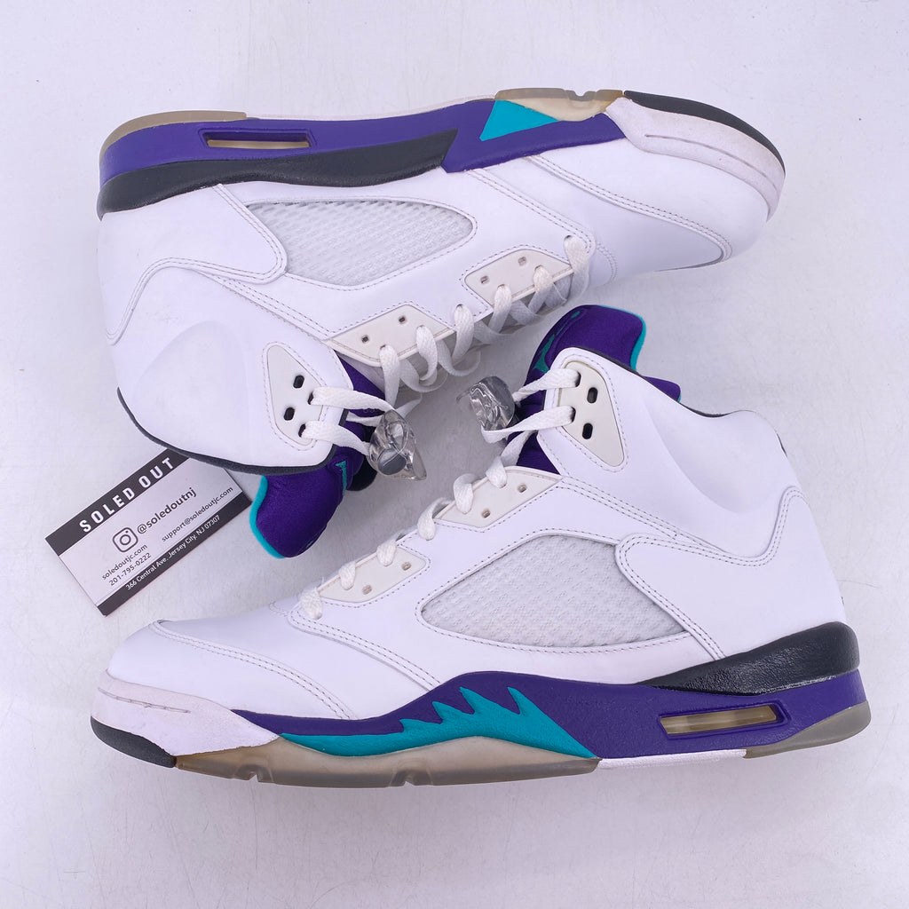 Air Jordan 5 Retro "Grape" 2013 Used Size 13