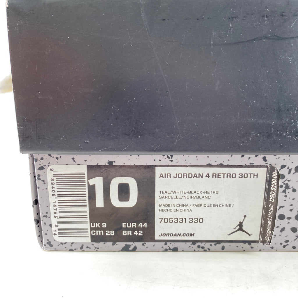 Air Jordan 4 Retro "Teal" 2015 New Size 10