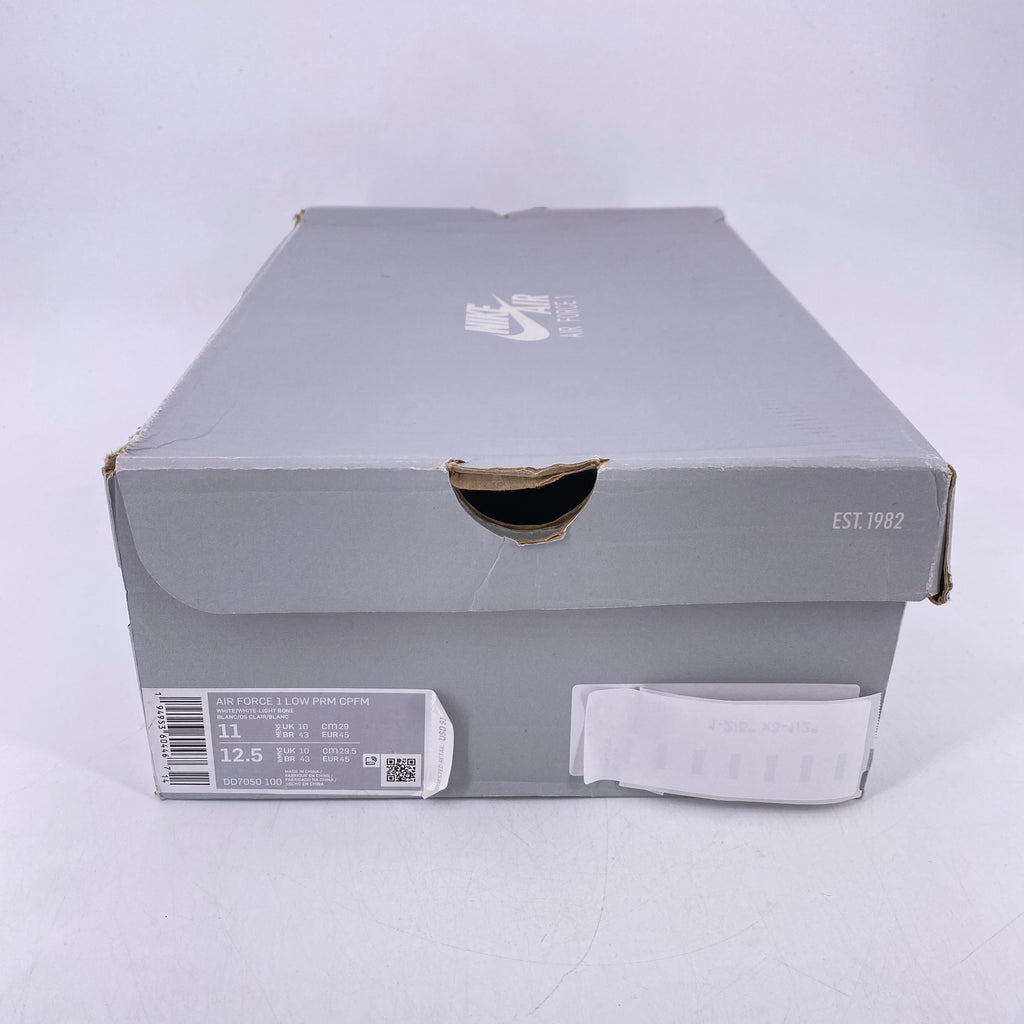 Nike Air Force 1 Low "Cpfm White" 2020 Used Size 11