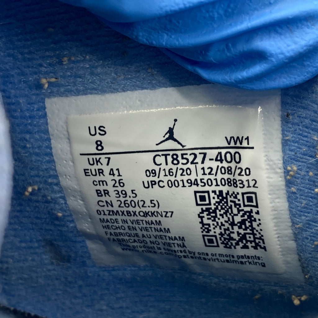 Air Jordan 4 Retro "University Blue" 2021 Used Size 8