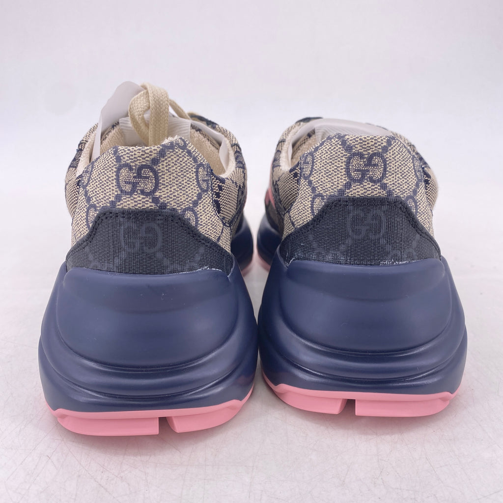 Gucci (W) Rython "Beige Blue  Monogram" 2022 New Size 36W